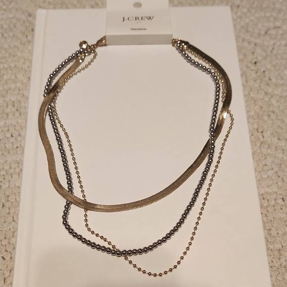J Crew layered necklace - Picture 1 of 3